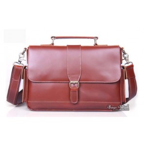 High quality leather briefcase