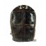 Leather backpack handbag