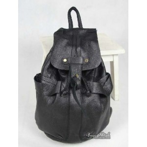 black school backpack