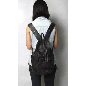 womens black school backpack