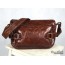 Leather womens messenger bag