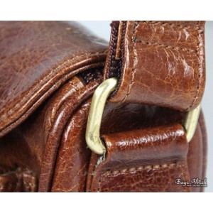 leather travel bag