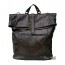 retro leather backpack for men brown