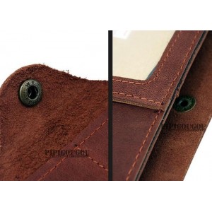 old leather wallet for men