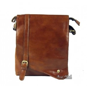 Messenger bag for travel coffee, brown leather mens bag