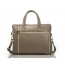 Leather mens briefcase