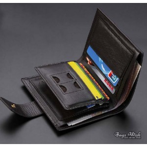 mens Slim leather wallet