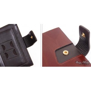 mens small leather wallet