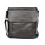 grey  leather bag travel