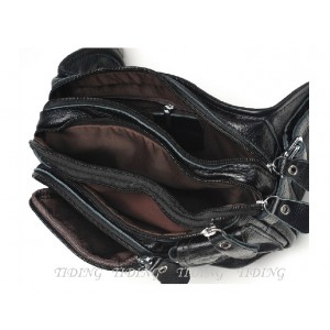 black waist pack for men