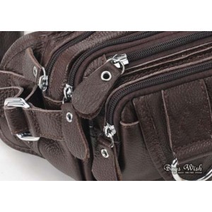 leather waist pack for men