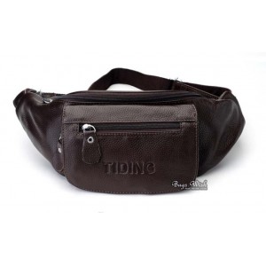 leather Mens fanny pack