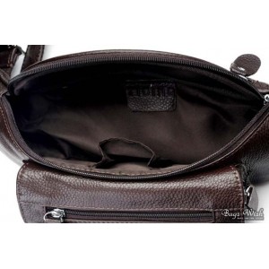 Mens leather waist pack