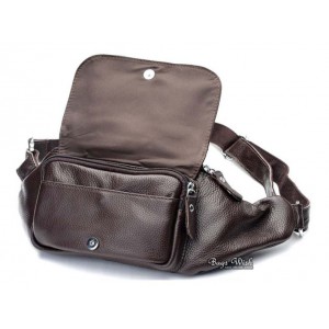 Mens leather waist pack