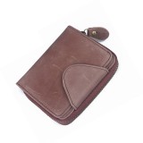 Western leather wallets for men, rugged leather wallet