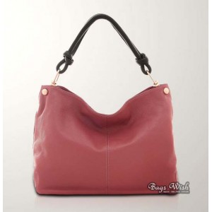 pink OL hobo handbags leather