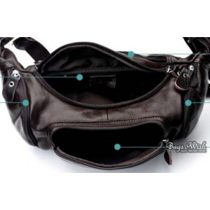mens Leather travel pouch