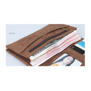 mens tri fold leather wallet