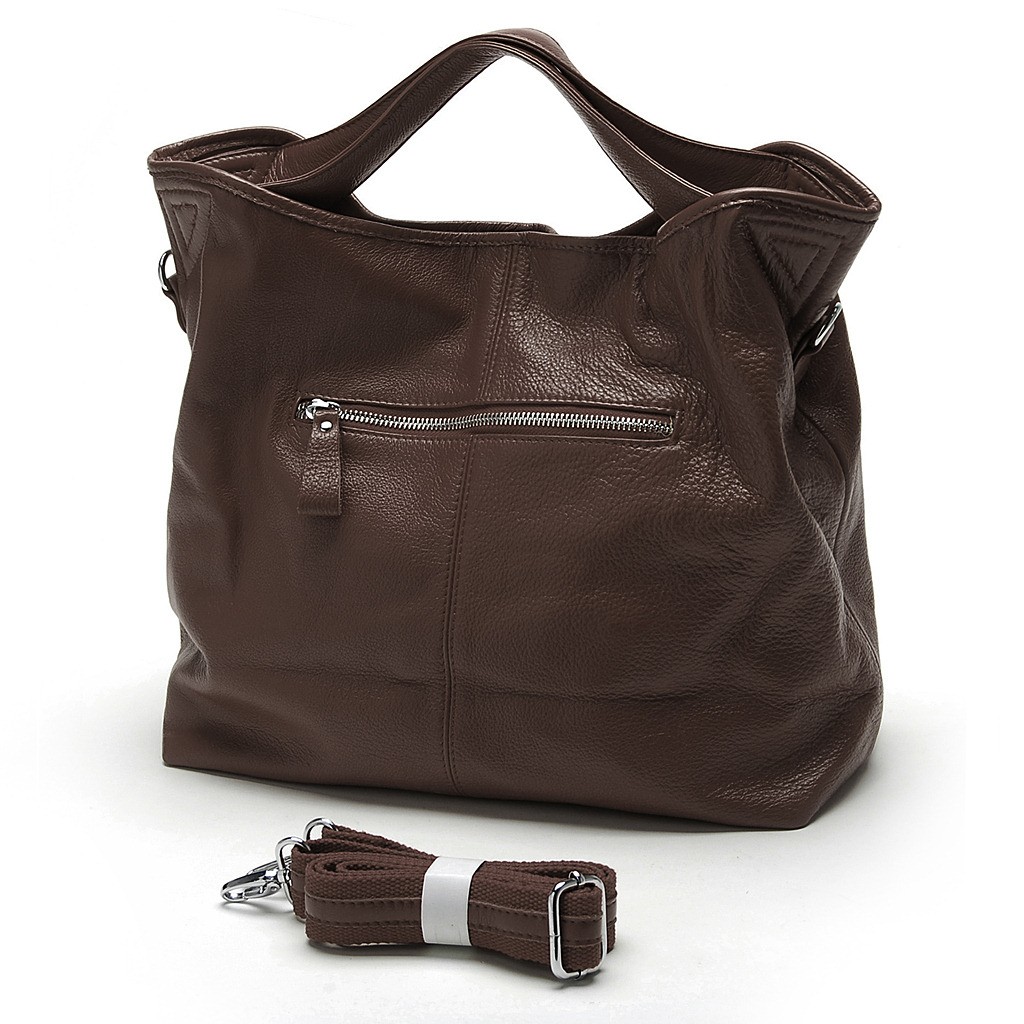 Hobo handbag, leather cross body bag - BagsWish