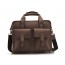 brown Antique leather briefcase