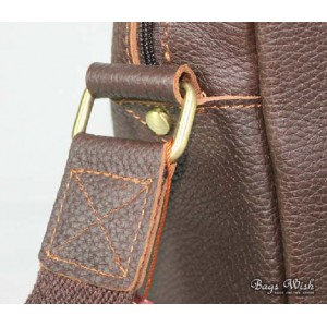 brown messenger bag for men