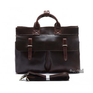 mens leather notebook bag