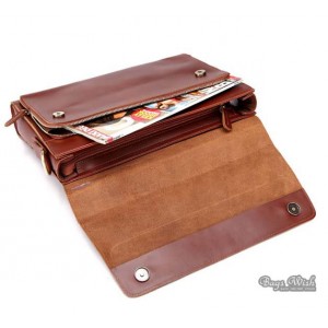 leather laptop briefcase bag