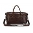 Leather travel bag