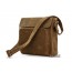 vintage brown messenger bag