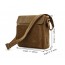 brown Thick leather bag