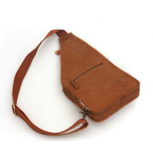 brown 1 strap backpack
