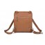apricot leather backpack