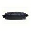 black leather messenger bag for men