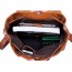 coffee leather backpack for women
