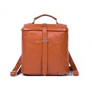 orange Backpack bag