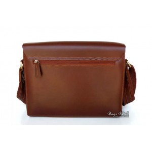 brown Luxury leather briefcase