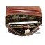 vintage Leather flap briefcase