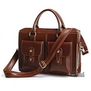 vintage Mens laptop bag leather