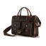 Mens laptop bag leather coffee
