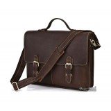 leather business briefcase