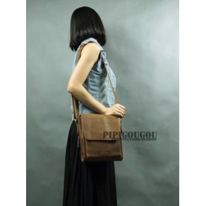 womens Leather messenger bag