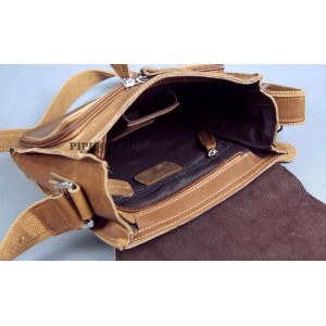 mens Leather messenger bag