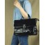 black classic leather briefcase