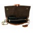 brown Ladies leather messenger bag