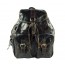 Leather backpack bag