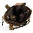 coffee Leather tote handbag