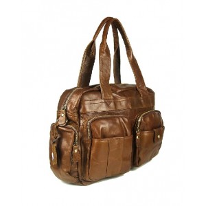 leather organizer handbag