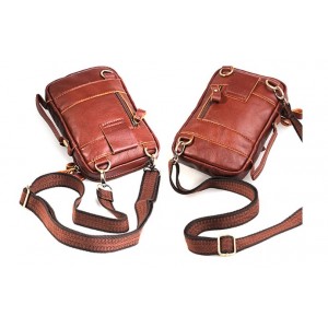 leather messenger shoulder bag