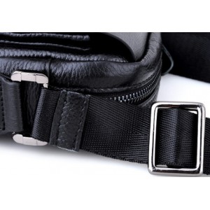 black perfect messenger bag