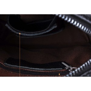 leather Small messenger bags for men